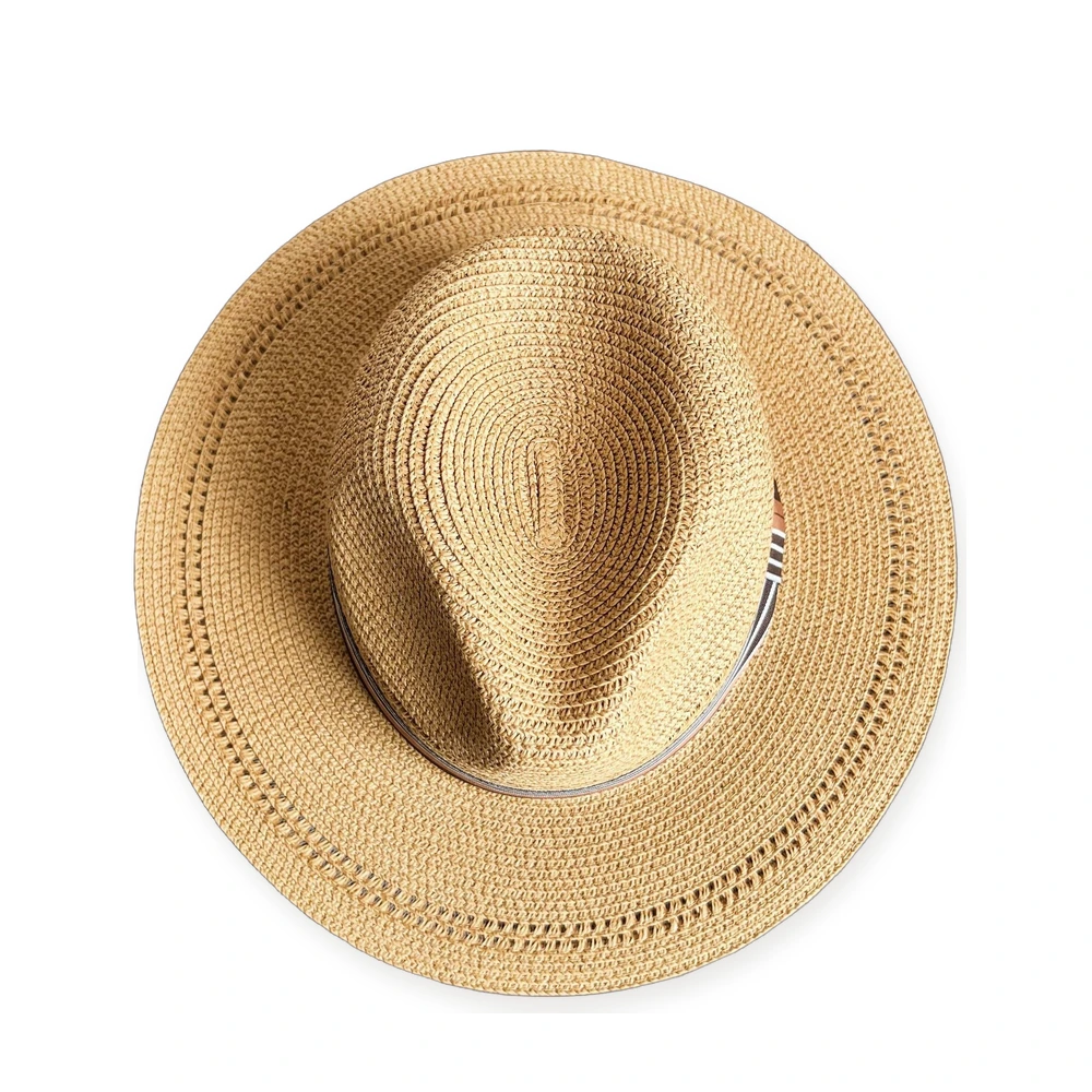 Paper Straw Fedora Hat image 2