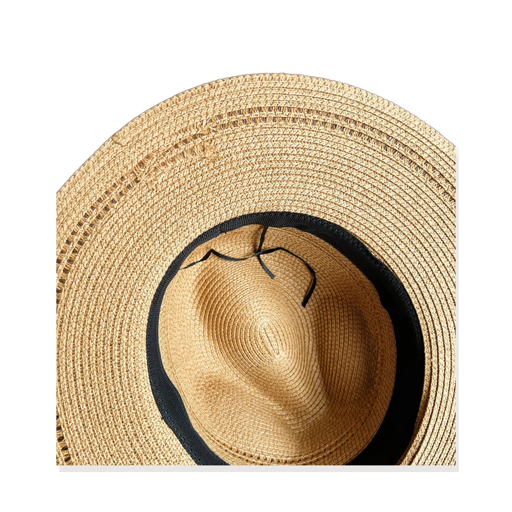 Paper Straw Fedora Hat image 3