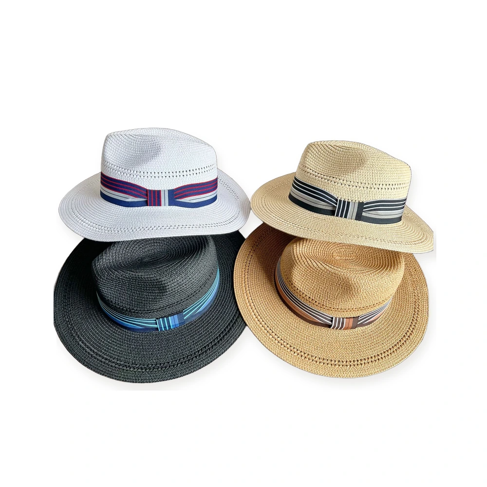 Paper Straw Fedora Hat image 4