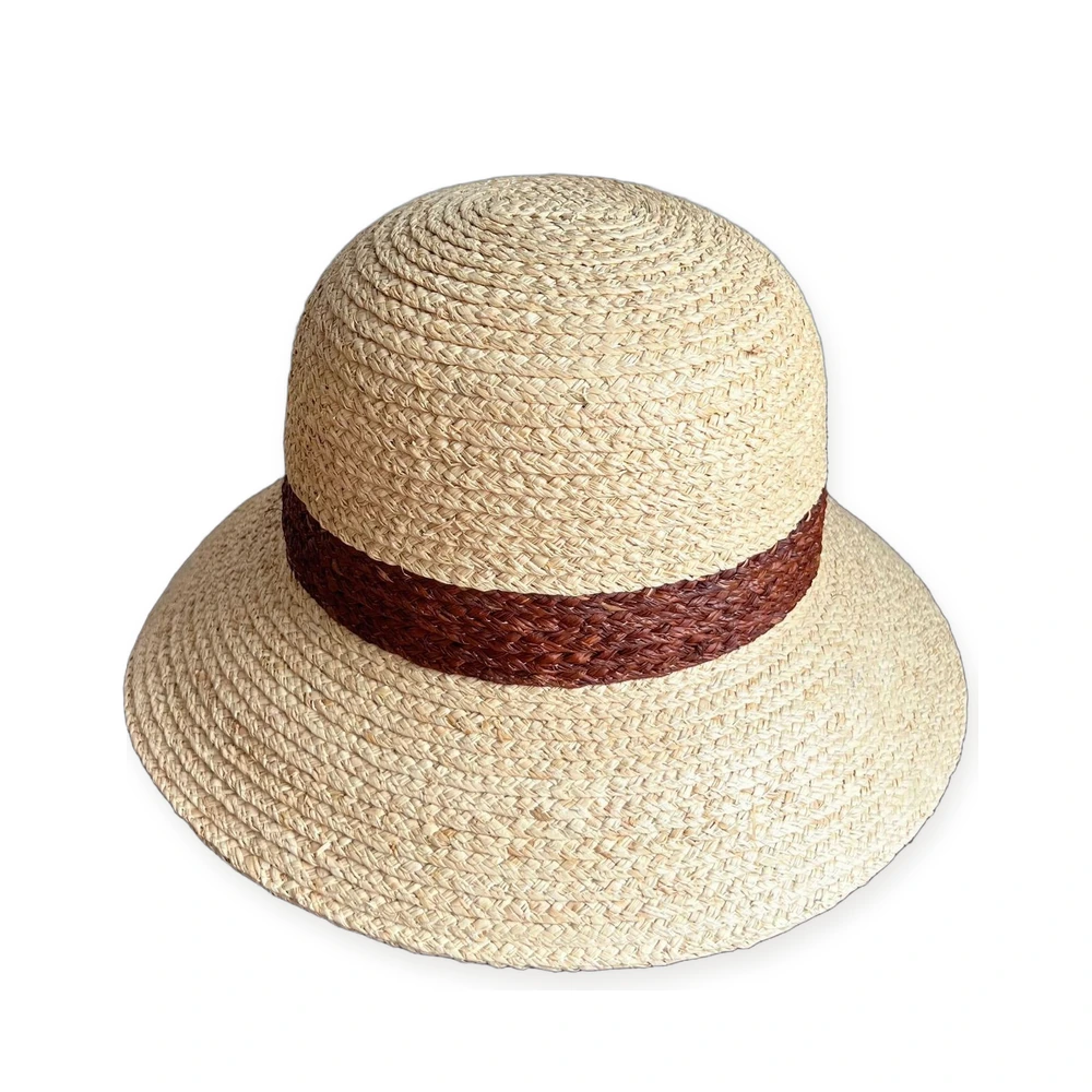 Natural Raffia Bucket Hat image 2
