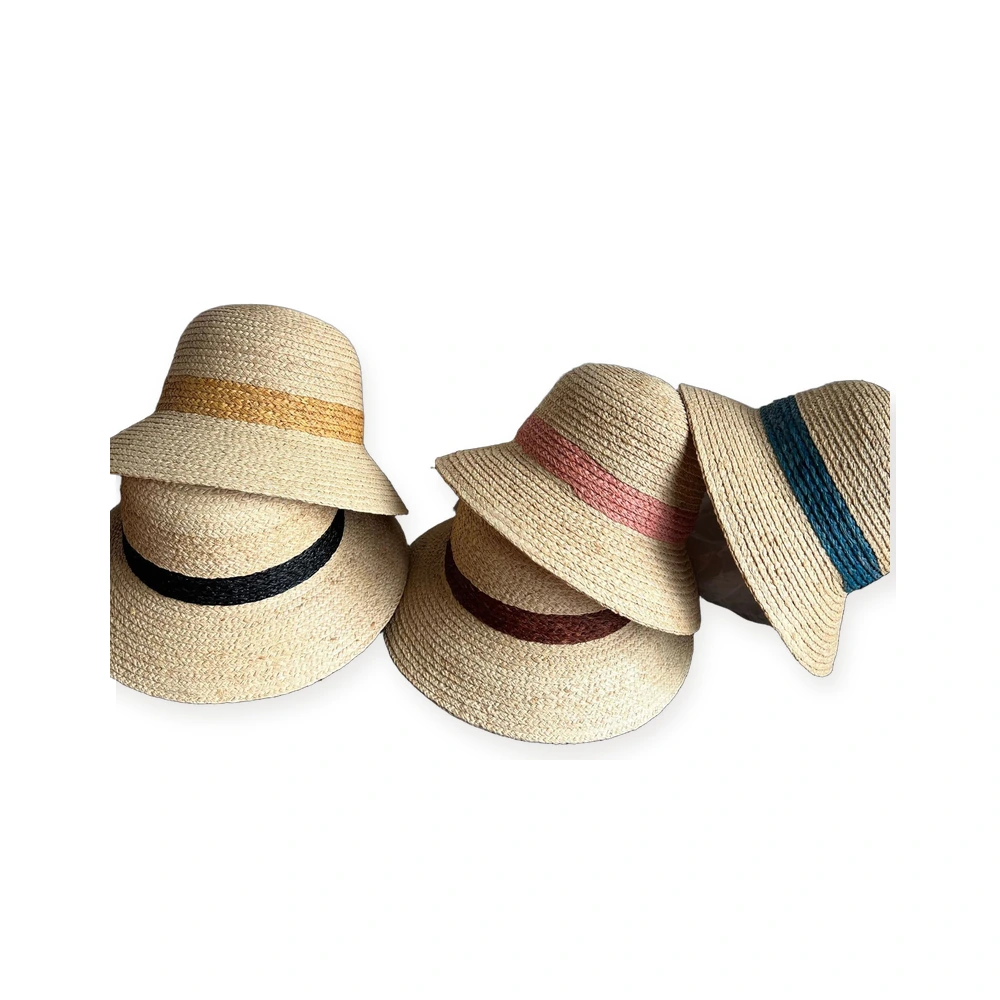 Natural Raffia Bucket Hat image 4