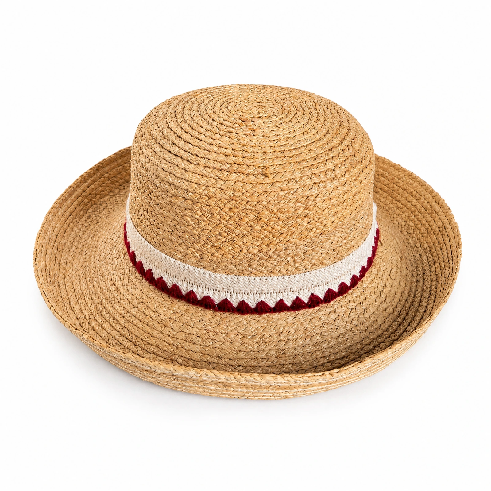 Natural Raffia Bucket Hat
