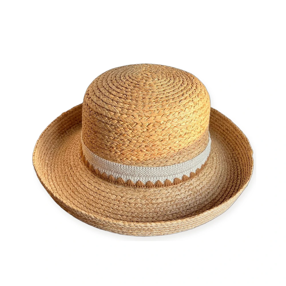 Natural Raffia Bucket Hat image 2