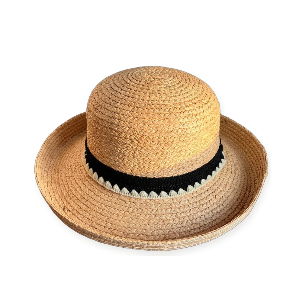 Natural Raffia Bucket Hat image 3