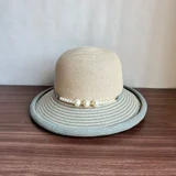 Blue and White Striped Brim color reference