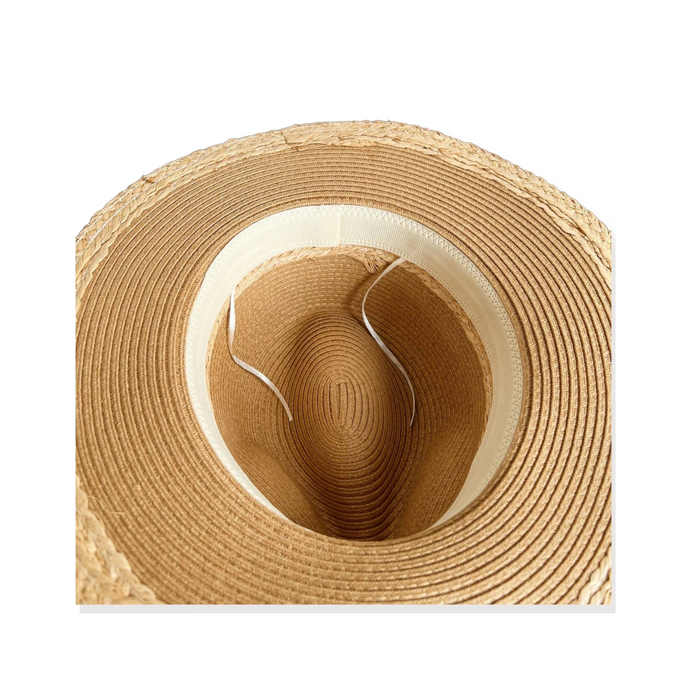 Men's Paper Straw Fedora Hat image 3