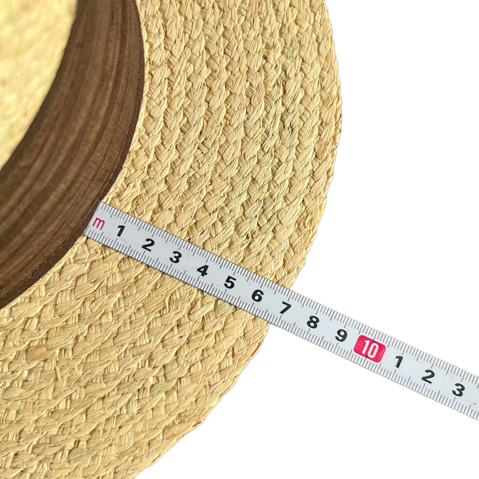 Natural Raffia Wide Brim Hat image 3