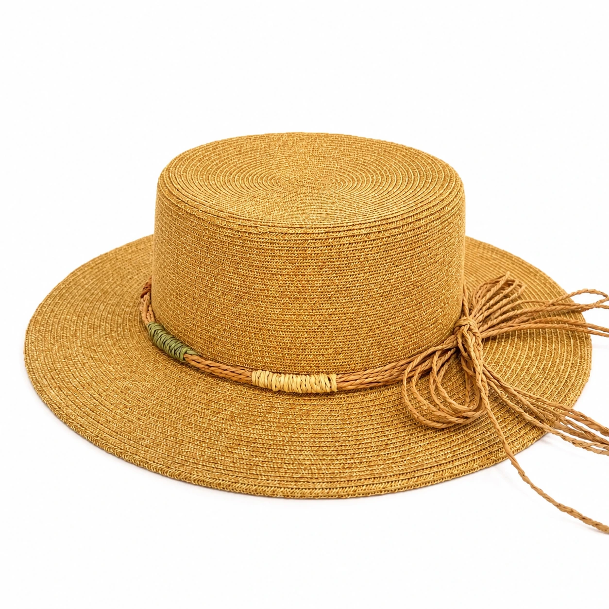 Paper Straw Wide Brim Hat