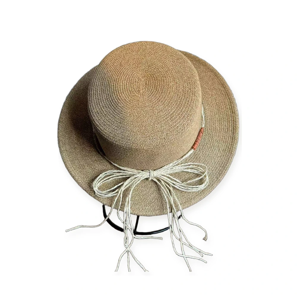 Paper Straw Wide Brim Hat image 2
