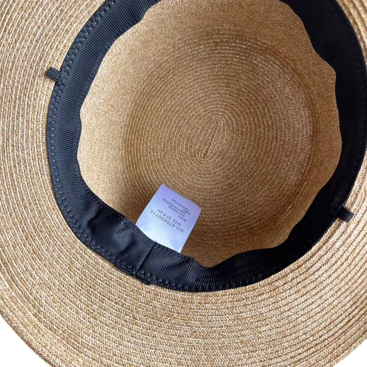 Paper Straw Wide Brim Hat image 3