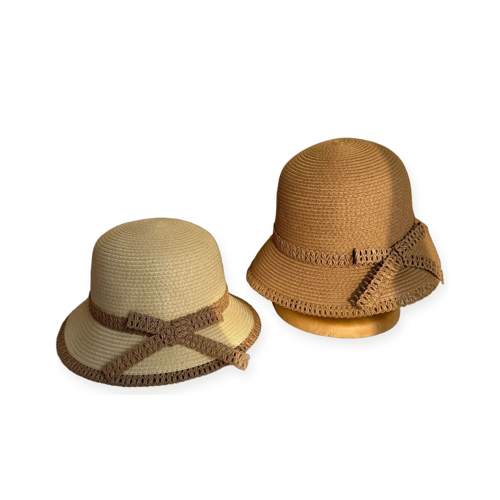 Kids' Paper Straw Bucket Hat image 4