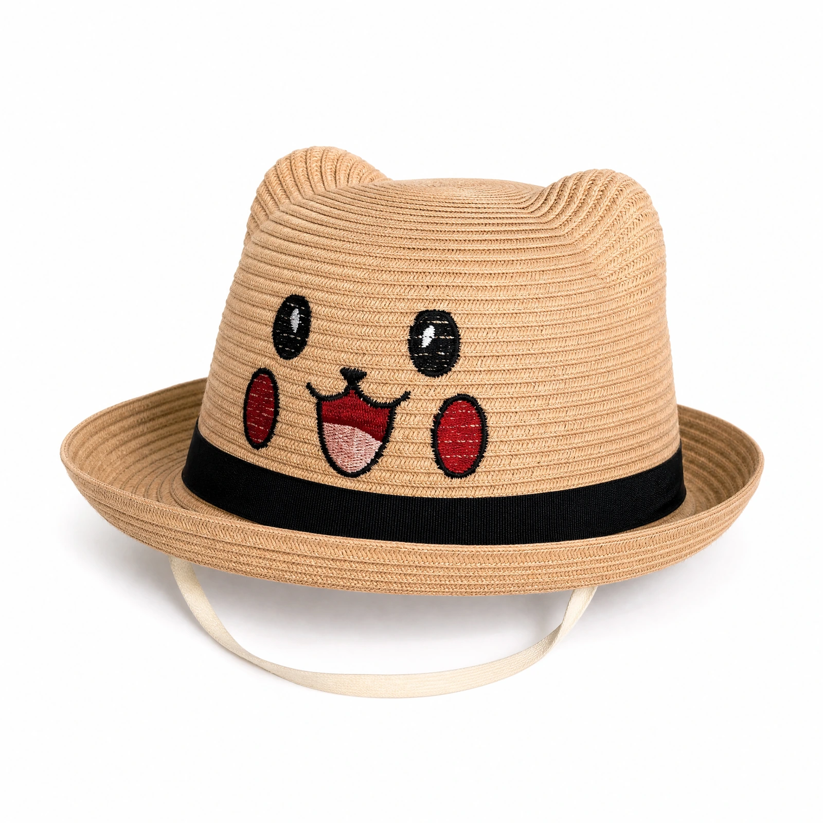 Kids' Paper Straw Sun Hat