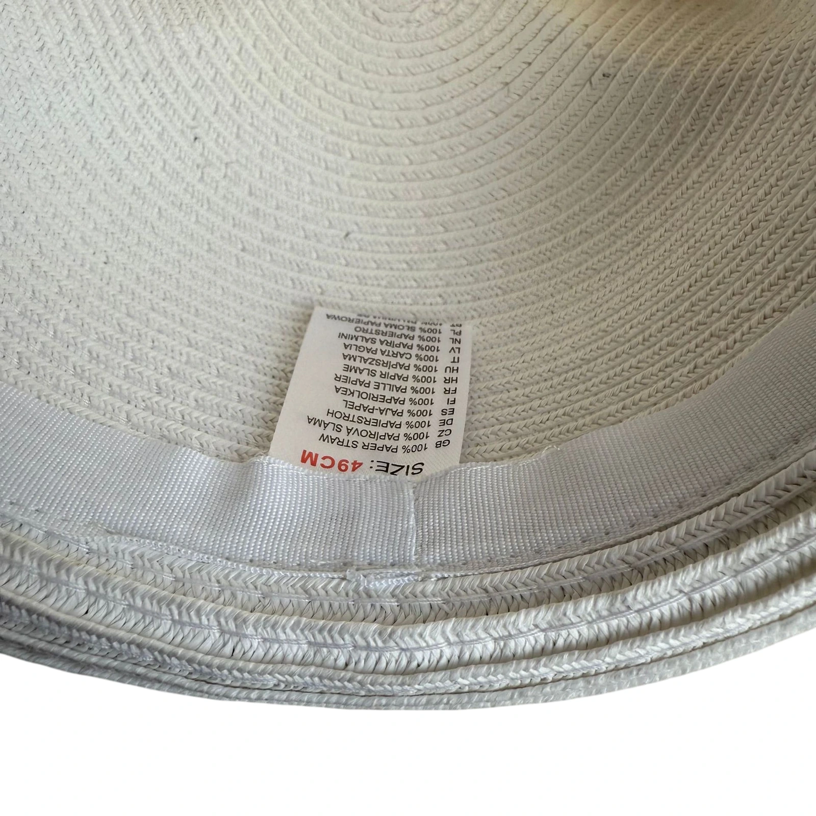 Kids' Paper Straw Sun Hat image 3