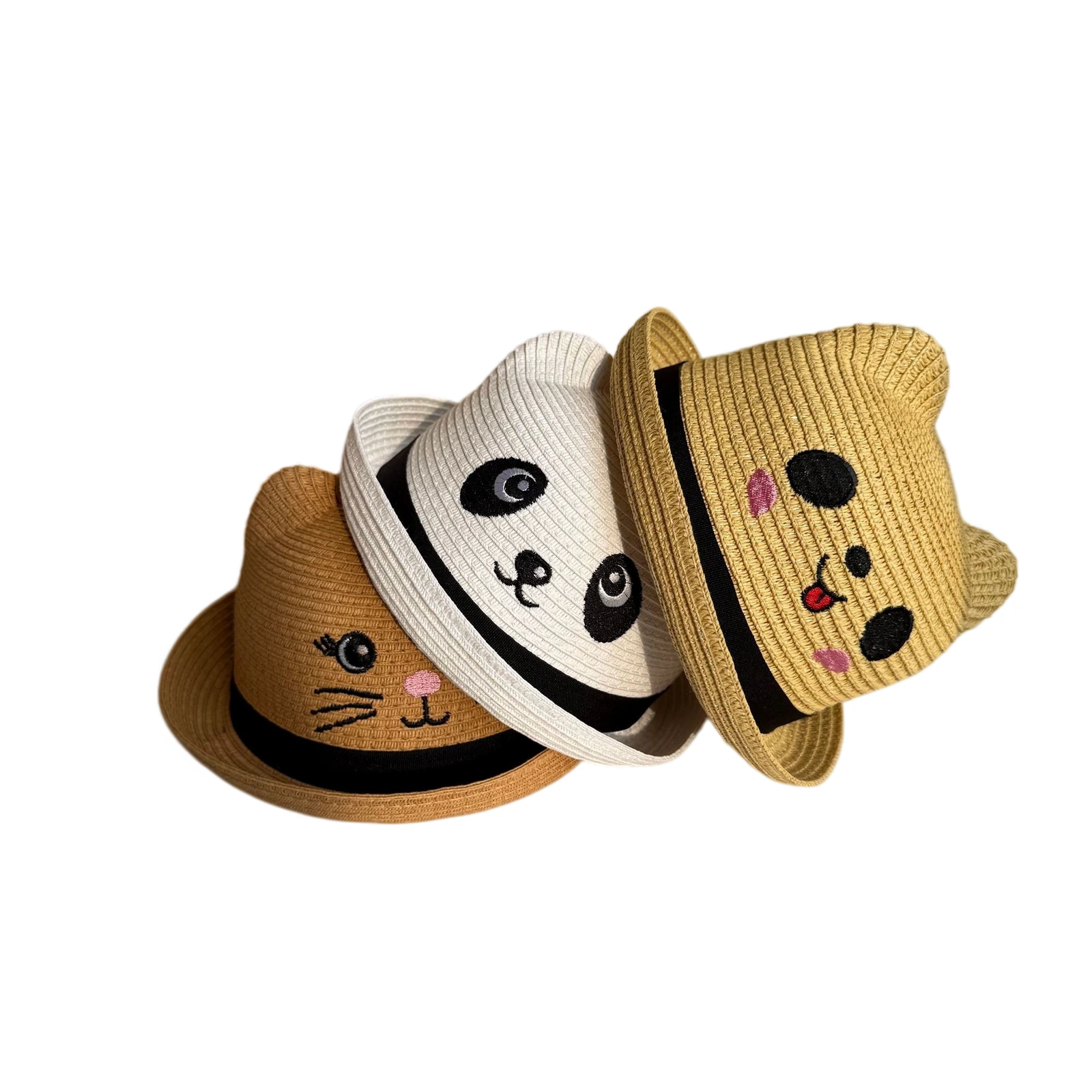Kids' Paper Straw Sun Hat image 4