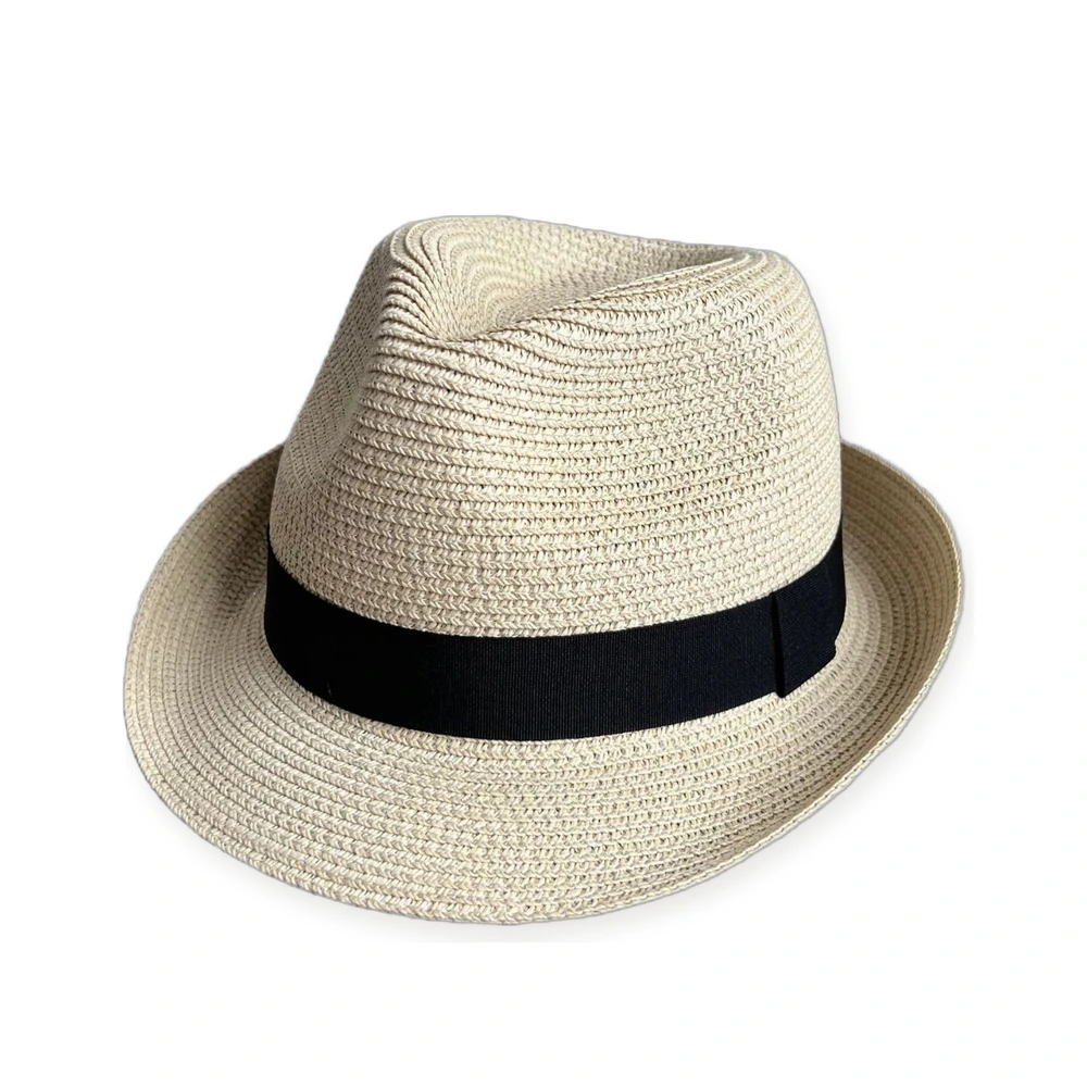 Paper Straw Fedora Hat image 2