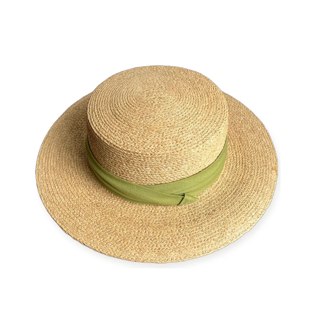 Natural Raffia Wide Brim Hat image 2