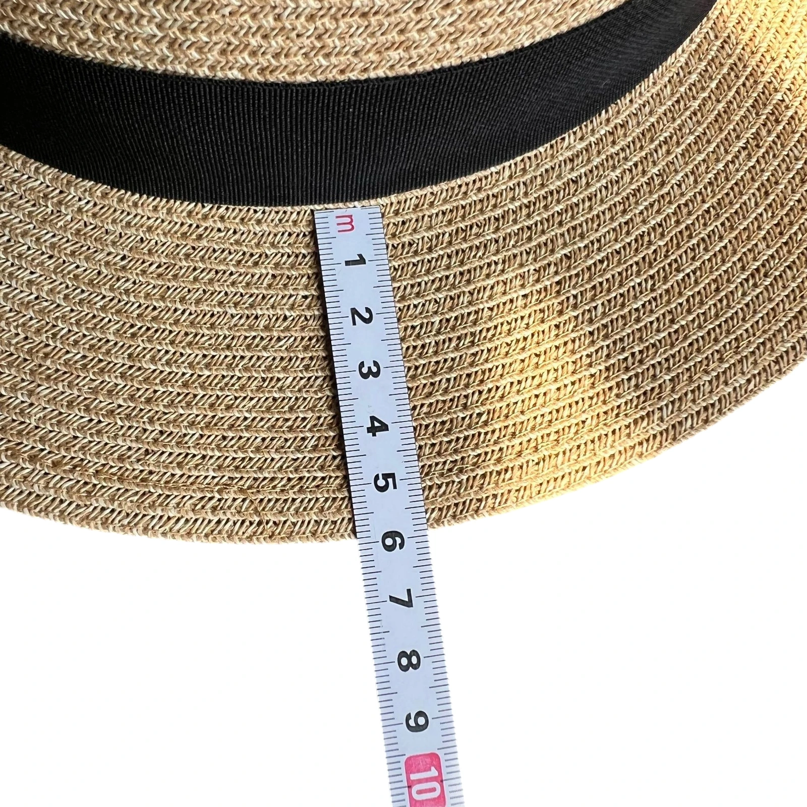 Unisex Paper Straw Fedora Hat image 3