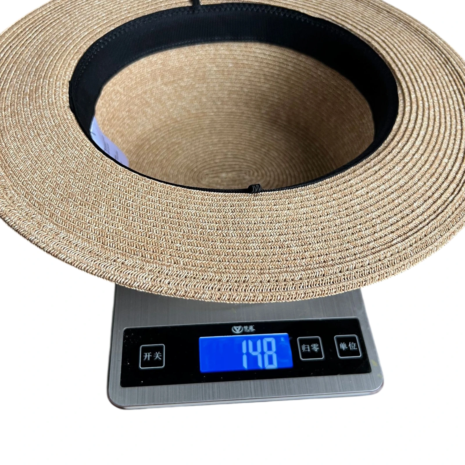 Paper Straw Wide Brim Hat image 3