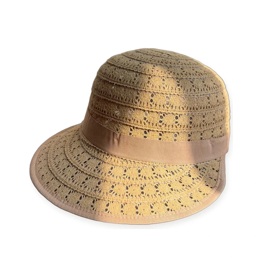 Cotton Sun Hat with Ribbon image 2