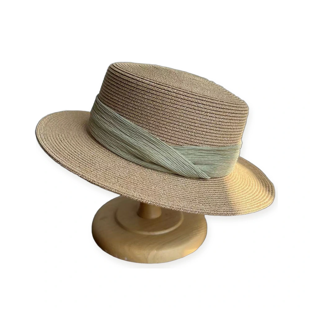 Paper Straw Wide Brim Hat image 2