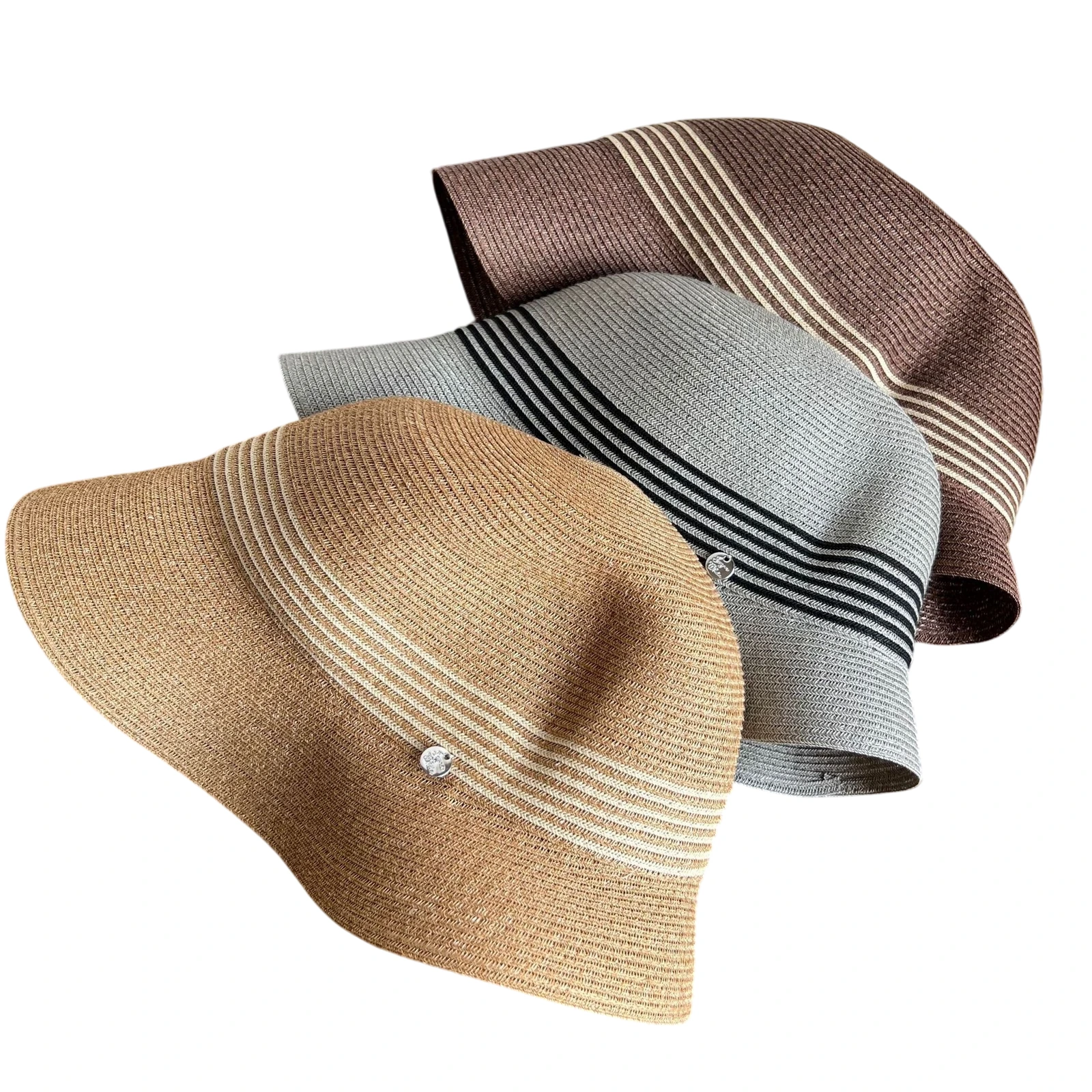 Women's Paper Straw Bucket Hat image 4