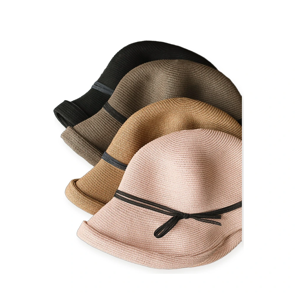 Women's Paper Straw Cloche Hat image 4