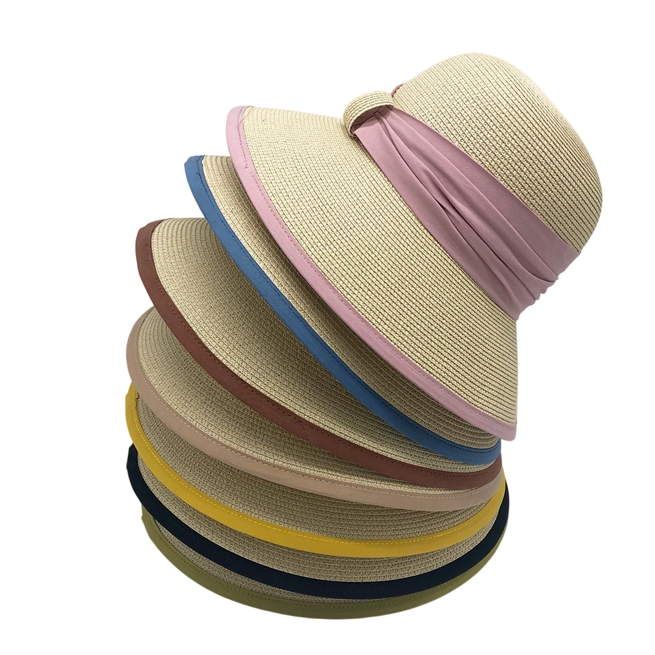Women's Paper Straw Sun Hat image 4