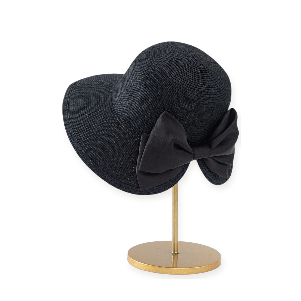 Polyester Bucket Hat with Ribbon Bow image 2