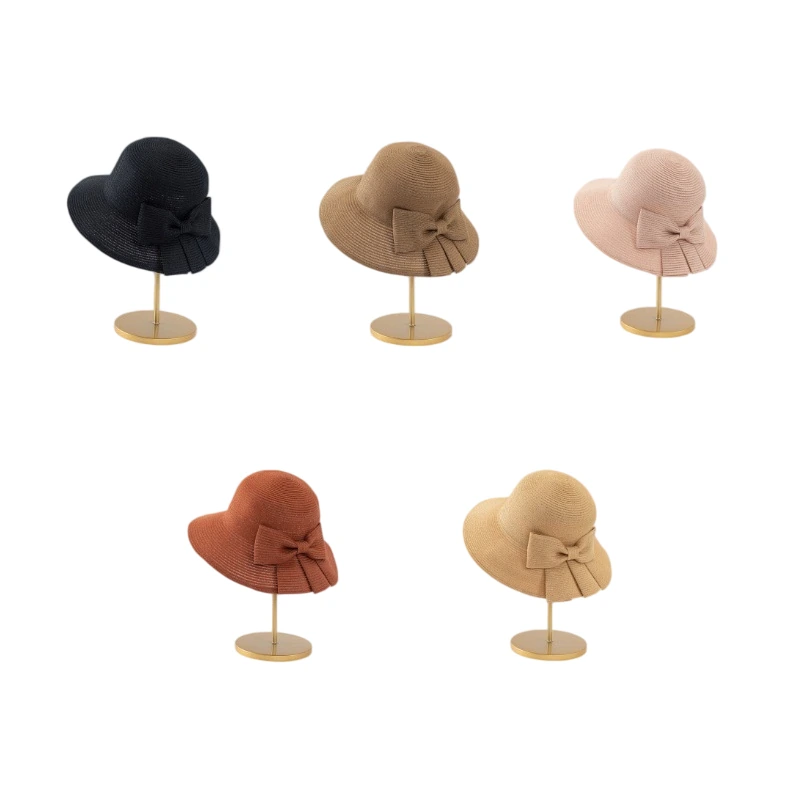 Polyester Bucket Hat with Ribbon Bow image 4