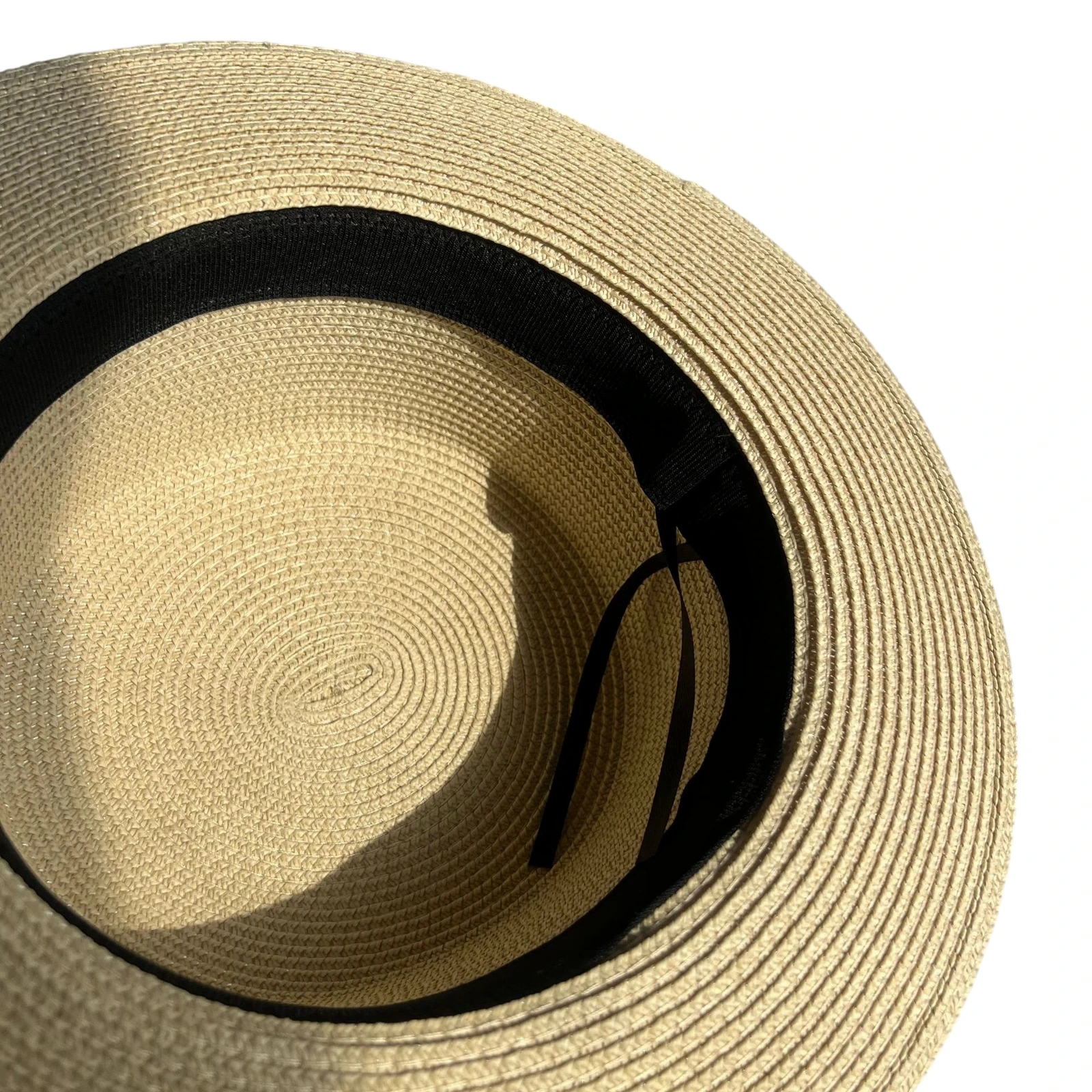 Paper Straw Boater Hat image 3