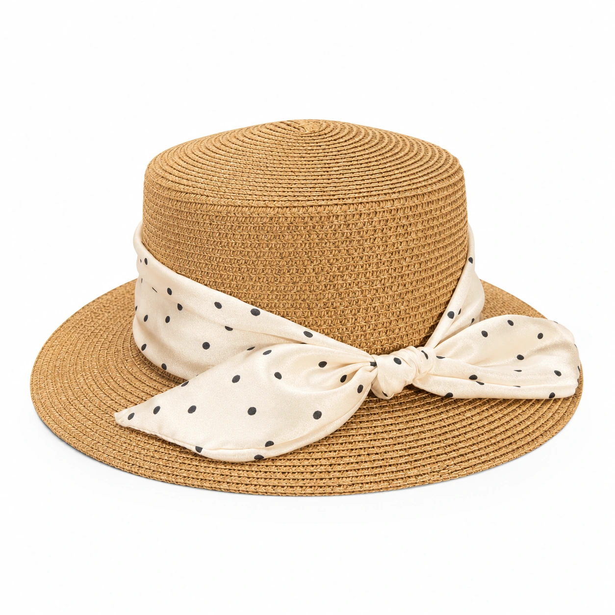 Paper Straw Boater Hat
