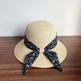 Beige Hat with Black Bow color reference