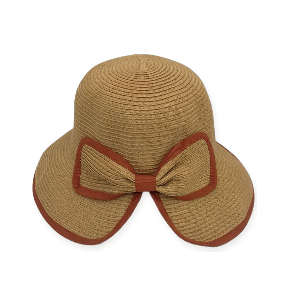 Polyester Bucket Hat with Ribbon Bow image 2