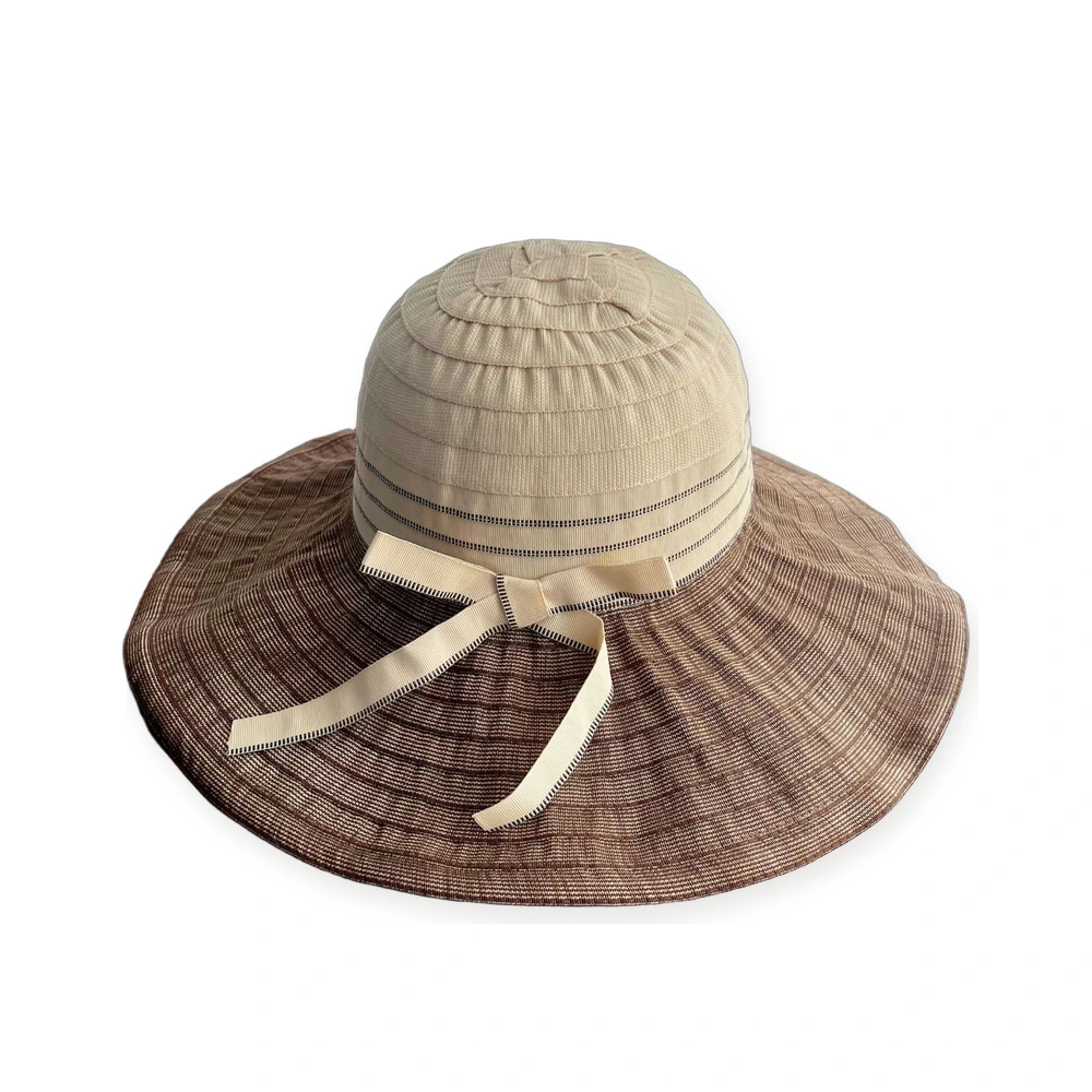 Polyester Sun Hat with Ribbon image 2