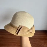 Beige Crown with Khaki Brim color reference
