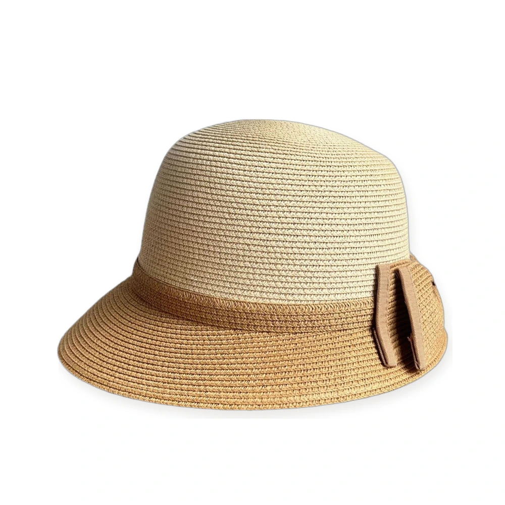 Women's Paper Straw Bucket Hat image 2