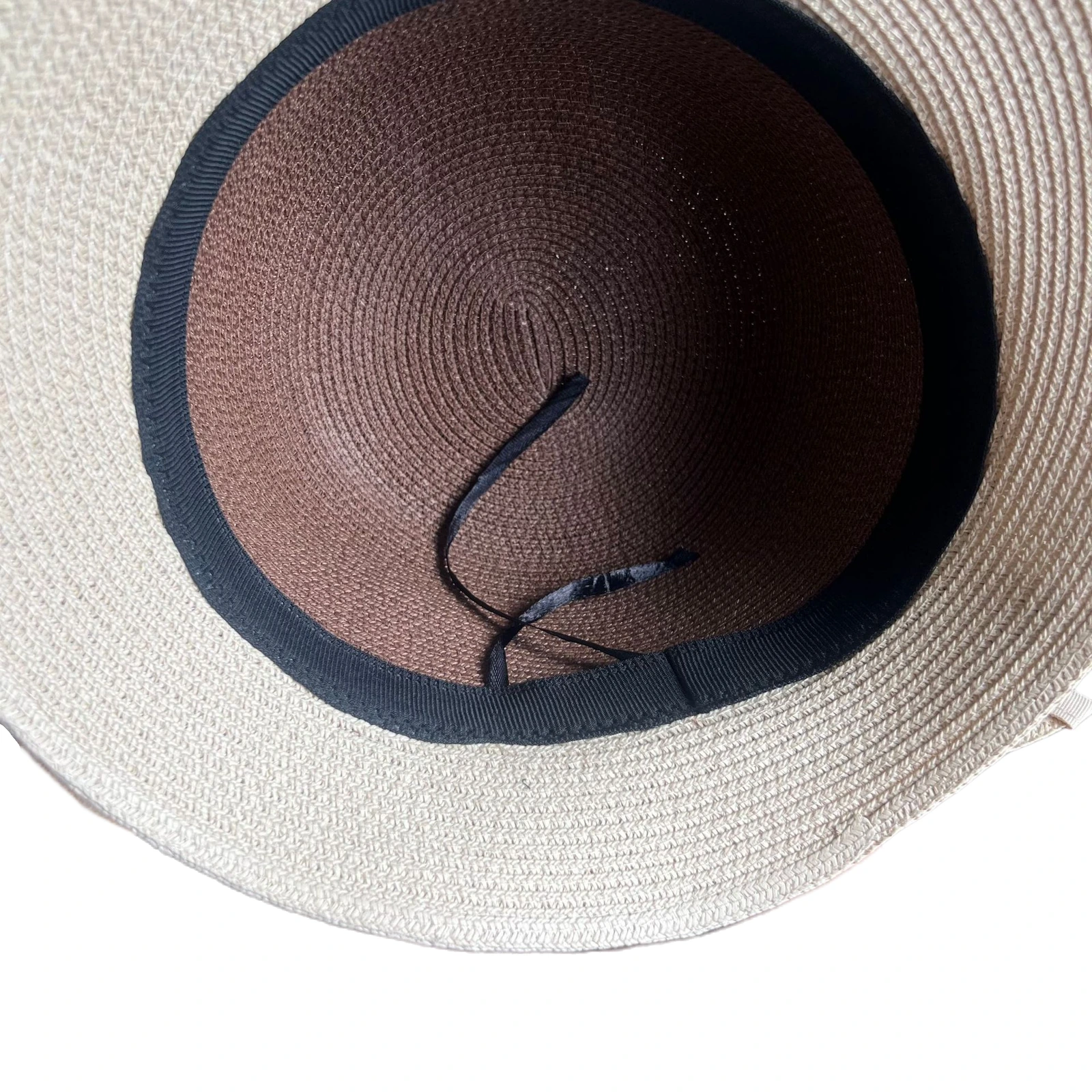 Women's Paper Straw Bucket Hat image 3