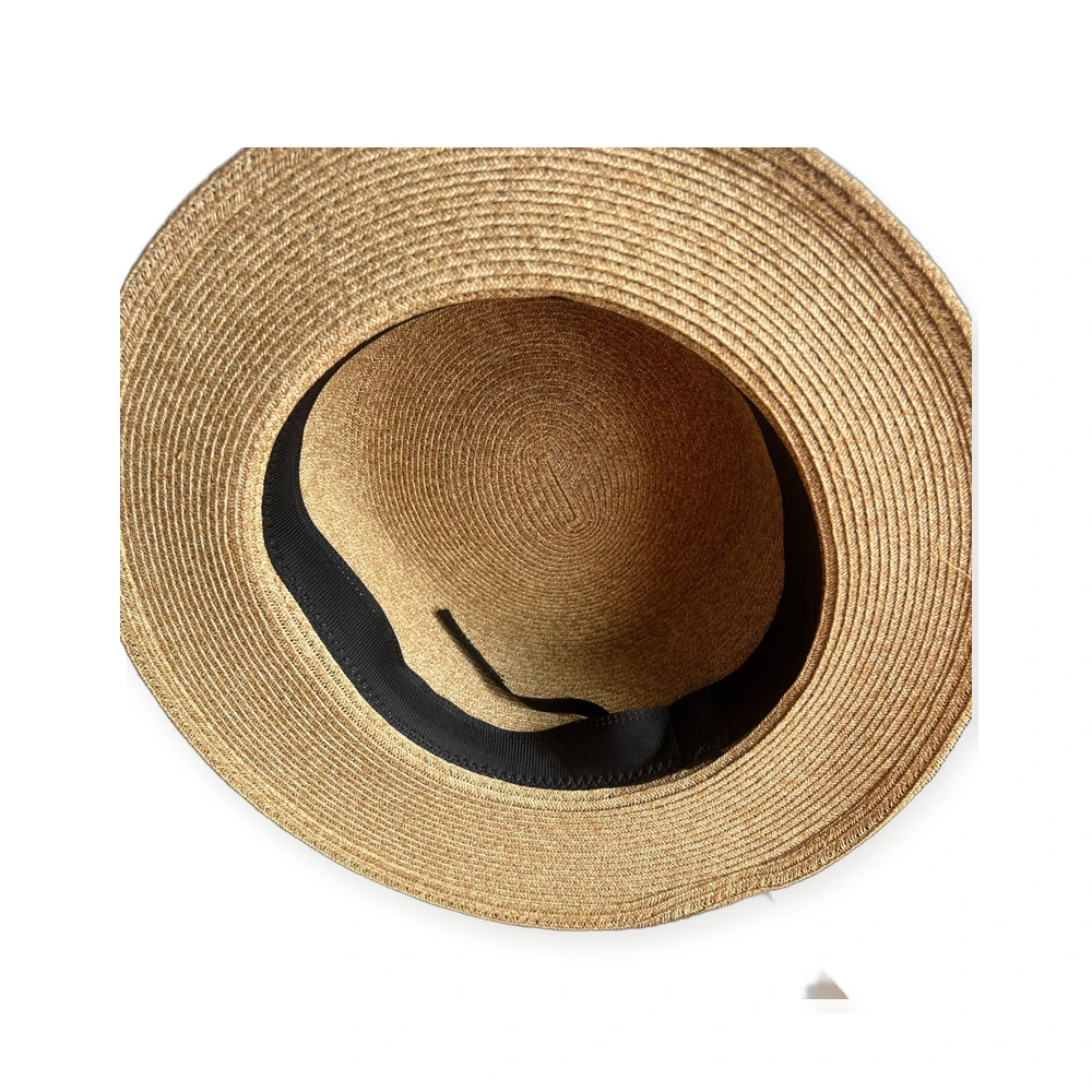 Women's Paper Straw Wide Brim Hat image 3