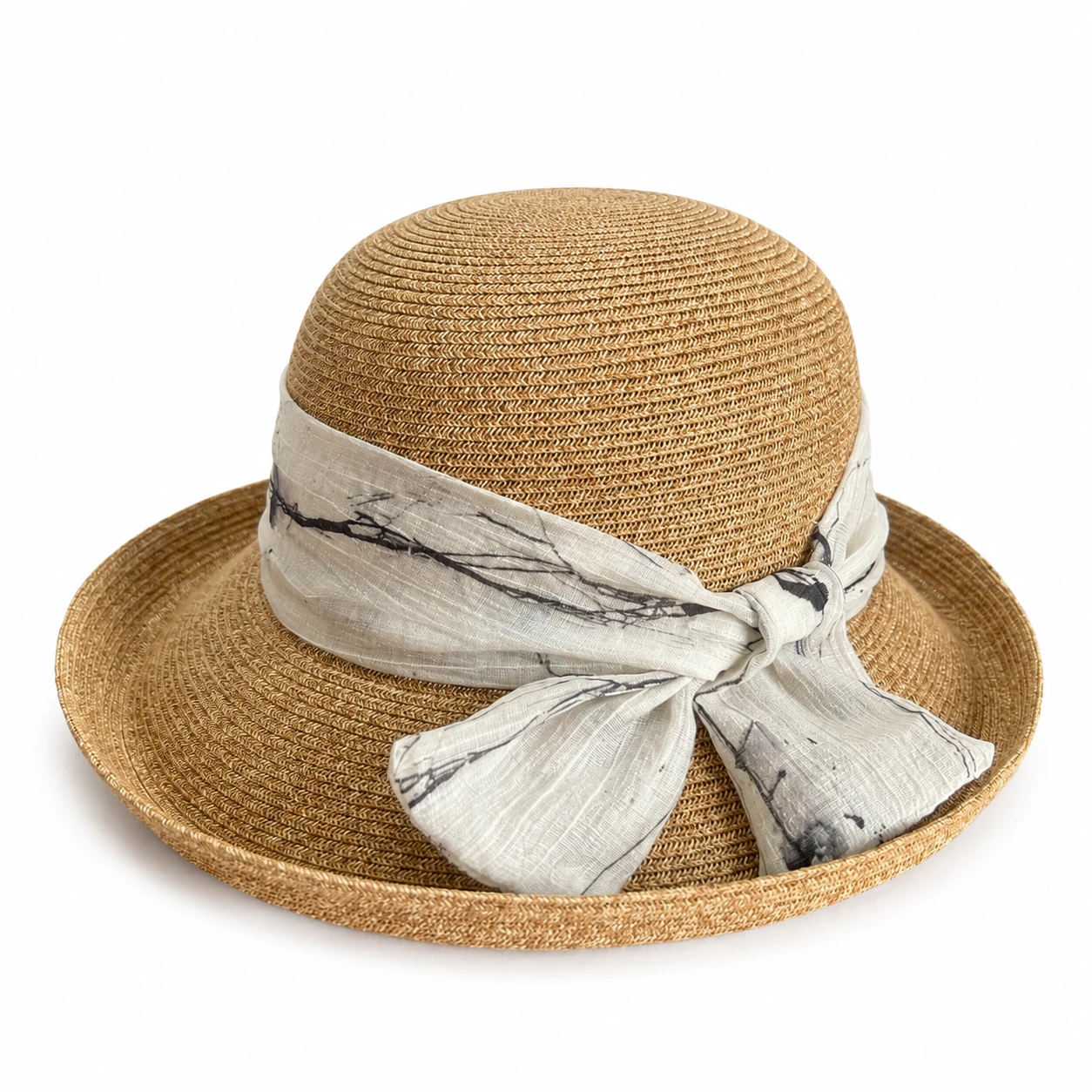Paper Straw Bucket Hat