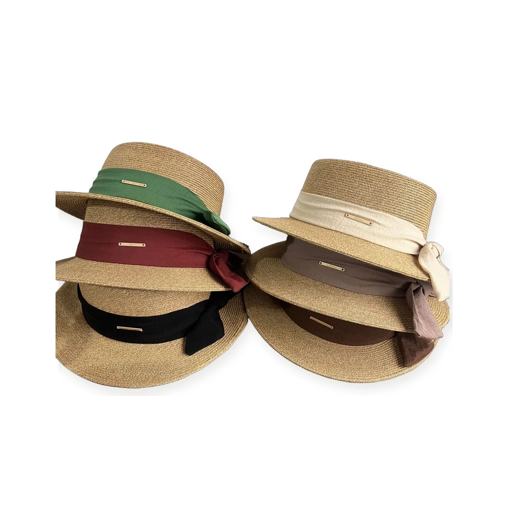 Paper Straw Wide Brim Hat image 4