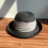 Black Hat with Grey Trim Band color reference