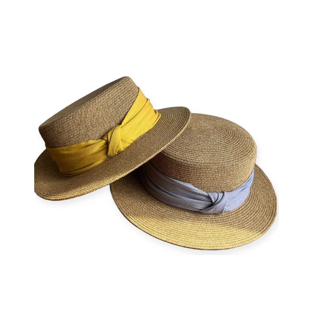 Paper Straw Wide Brim Hat image 3