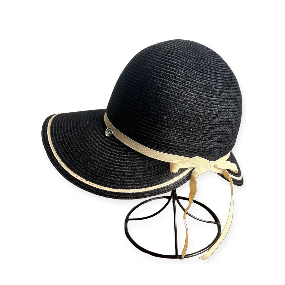 Women's Polyester Sun Hat with Metal Buckle image 2