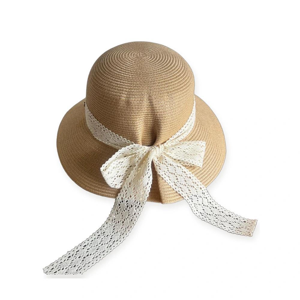 Polyester Bucket Hat with Ribbon Bow image 2