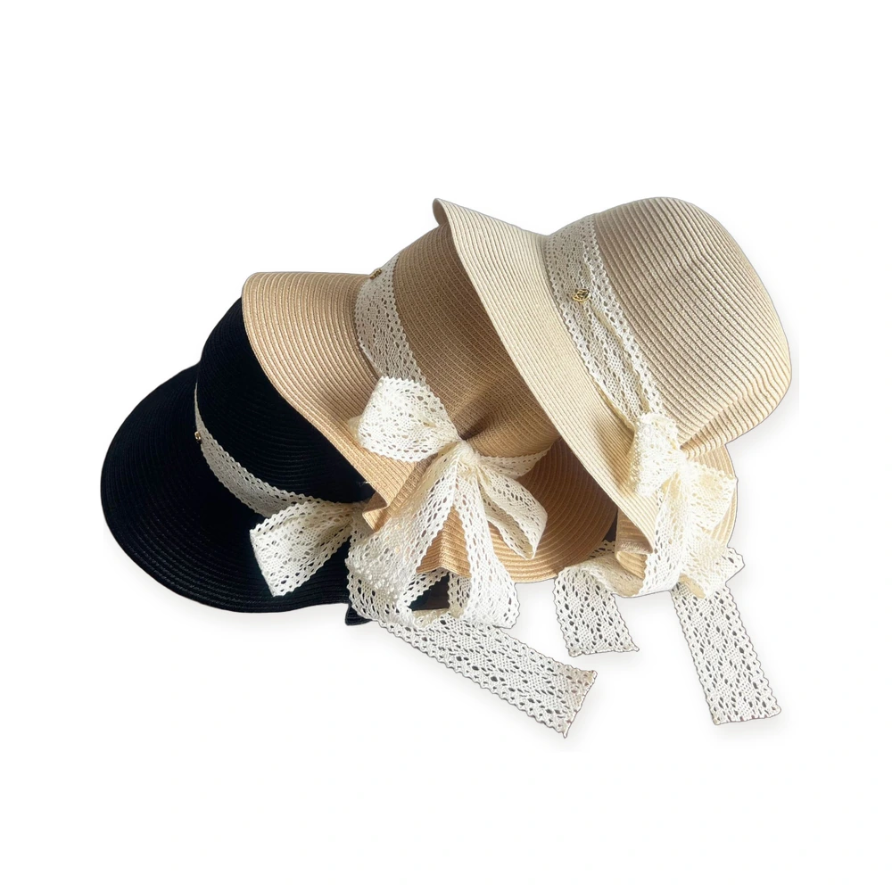 Polyester Bucket Hat with Ribbon Bow image 4
