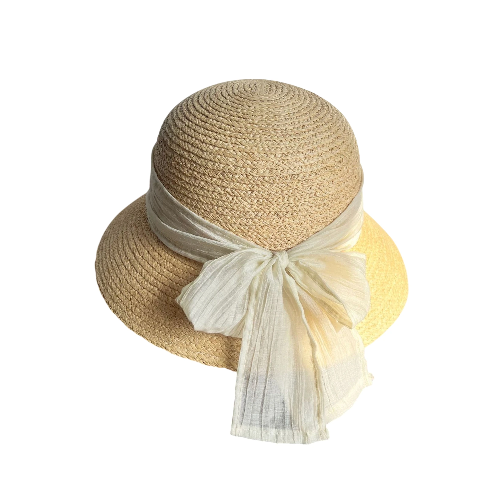 Natural Raffia Bucket Hat image 2