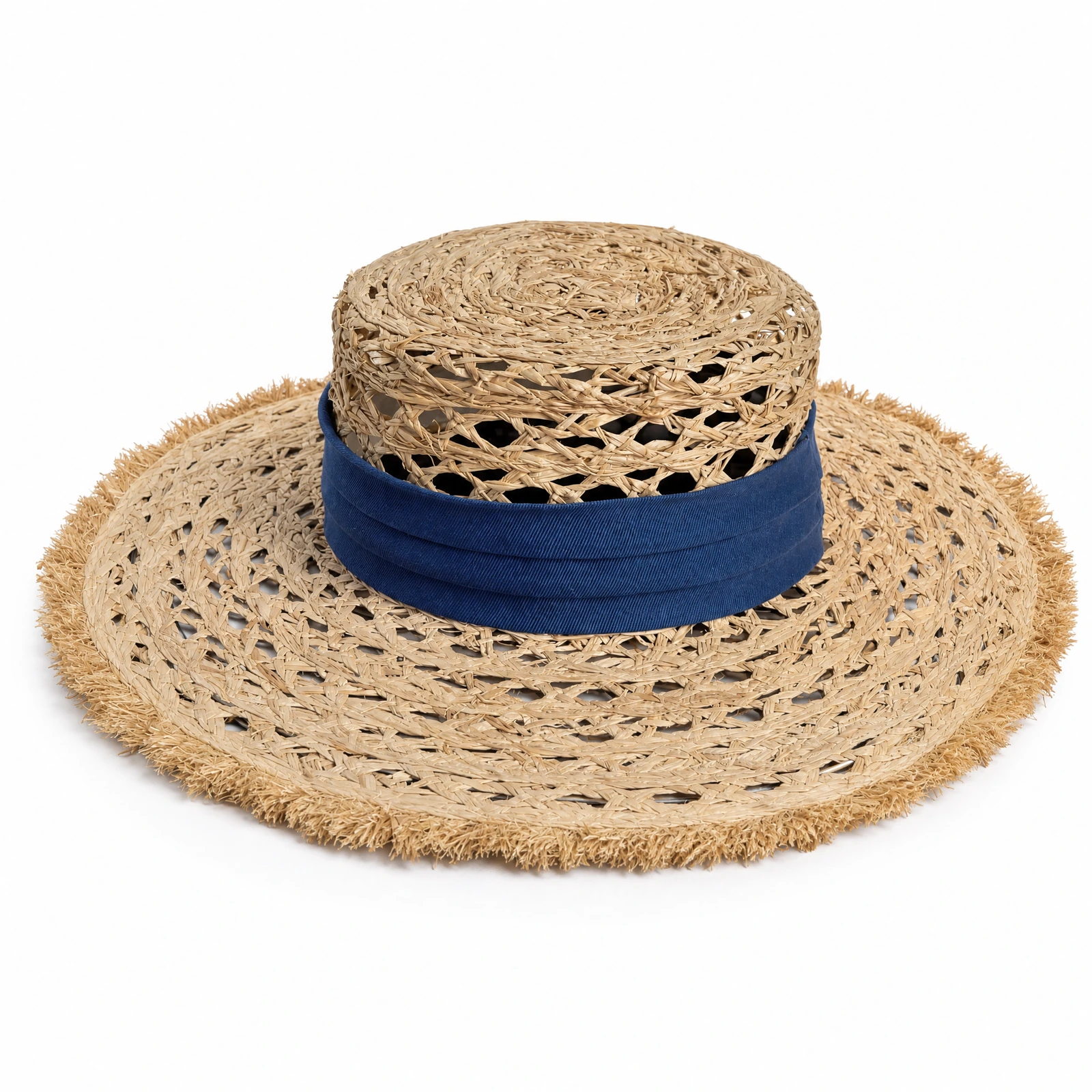 Women's Natural Raffia Sun Hat
