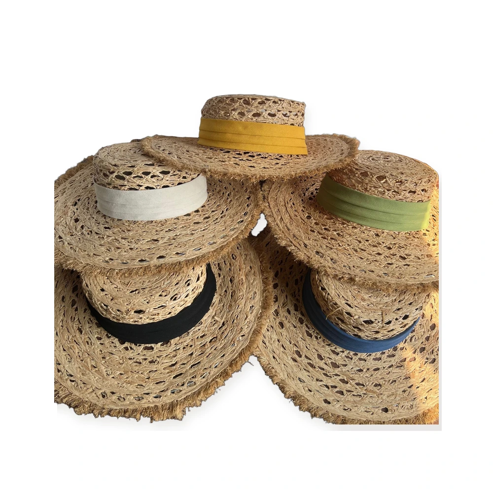 Women's Natural Raffia Sun Hat image 4