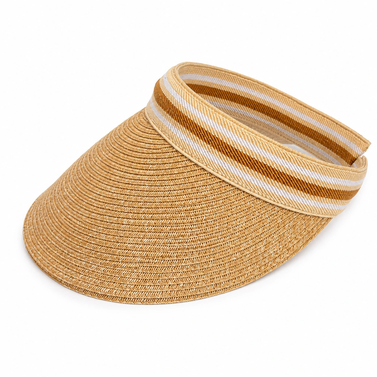 Paper Straw Visor Hat