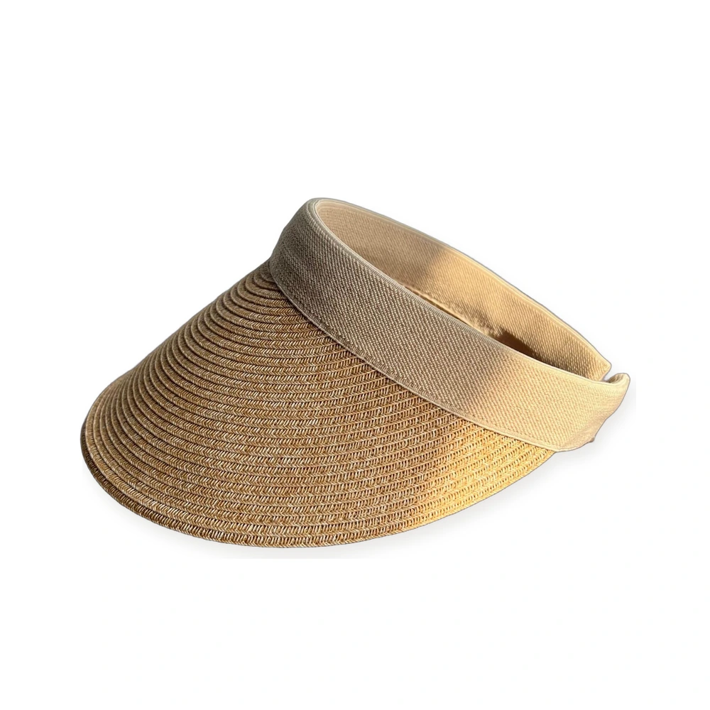 Paper Straw Visor Hat image 2